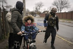 Wojna w Ukrainie - masakra cywilów w Buczy