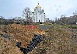 Wojna w Ukrainie - masakra cywilów w Buczy