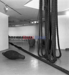 Magdalena Abakanowicz i jej rzeźby