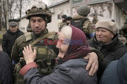 Wojna w Ukrainie - masakra cywilów w Buczy