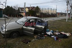 Wojna w Ukrainie - masakra cywilów w Buczy