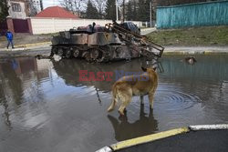 Wojna w Ukrainie - masakra cywilów w Buczy