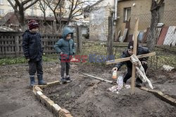 Wojna w Ukrainie - masakra cywilów w Buczy