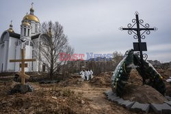 Wojna w Ukrainie - masakra cywilów w Buczy