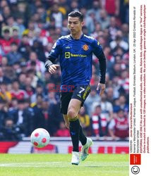 Christiano Ronaldo w czasie meczu Arsenal vs Manchester