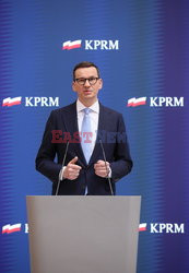 Konferencja premiera Morawieckiego nt. pomocy dla kredytobiorców