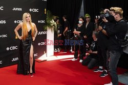 Avril Lavigne na rozdaniu nagród Juno