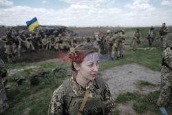 Militarne szkolenie dla cywili w Kijowie