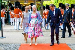 Królowa Małgorzata świętuje swój jubileusz w Tivoli