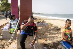 Amp futbol w Sierra Leone - AFP