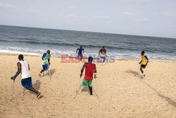 Amp futbol w Sierra Leone - AFP