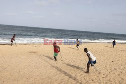 Amp futbol w Sierra Leone - AFP