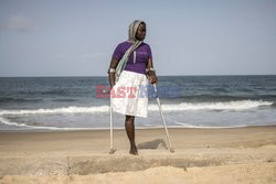 Amp futbol w Sierra Leone - AFP