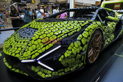 Lamborghini z klocków lego