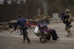 100 dni wojny na Ukrainie - AP