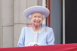 Platynowy Jubileusz Elżbiety II - balkon