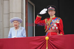 Platynowy Jubileusz Elżbiety II - balkon