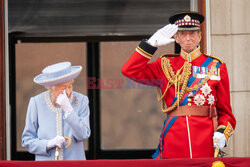 Platynowy Jubileusz Elżbiety II - balkon