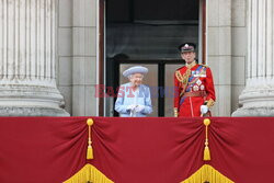 Platynowy Jubileusz Elżbiety II - balkon