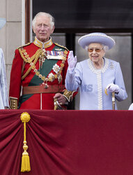 Platynowy Jubileusz Elżbiety II - balkon