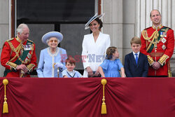 Platynowy Jubileusz Elżbiety II - balkon