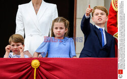 Platynowy Jubileusz Elżbiety II - balkon