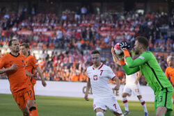 Mecz Ligi Narodów UEFA Holandia - Polska
