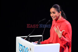 Meghan Markle przemawia na One Young World Summit