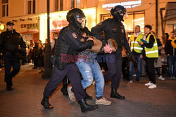 Protesty antywojenne i aresztowania w Rosji