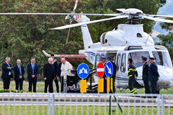 Papież Franciszek na spotkaniu z młodzieżą w Asyżu