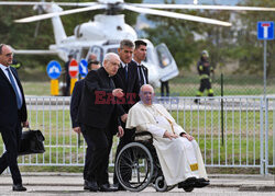 Papież Franciszek na spotkaniu z młodzieżą w Asyżu