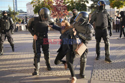 Protesty antywojenne i aresztowania w Rosji