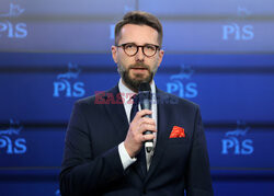 Konferencja prasowa Radosława Fogla i Rafała Bochenka