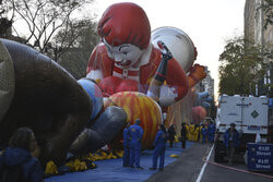 Balony podczas parady Macy's