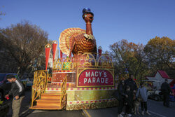 Balony podczas parady Macy's