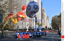 Balony podczas parady Macy's