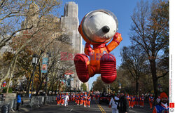 Balony podczas parady Macy's