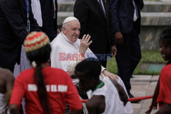 Papież Franciszek  w podróży apostolskiej do Konga