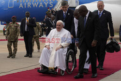 Papież Franciszek  w podróży apostolskiej do Konga