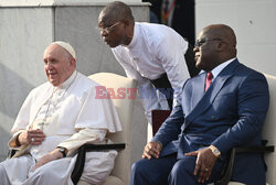 Papież Franciszek  w podróży apostolskiej do Konga