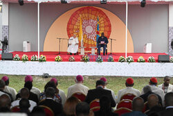 Papież Franciszek  w podróży apostolskiej do Konga