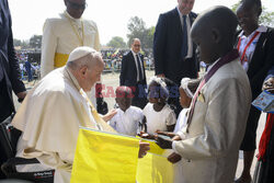 Papież Franciszek przybył do Sudanu Południowego