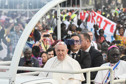 Papież Franciszek przybył do Sudanu Południowego