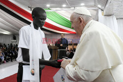 Papież Franciszek przybył do Sudanu Południowego