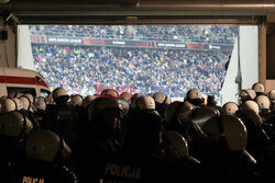 1/8 finału LE mecz Szachtar Donieck - Feyenoord Rotterdam