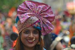 Procesja Gudi Padwa w Mumbaju