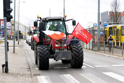 Protest Rolników w Szczecinie