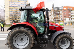 Protest Rolników w Szczecinie