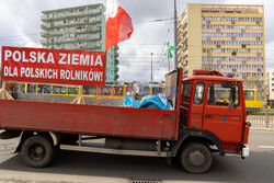 Protest Rolników w Szczecinie