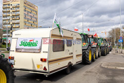 Protest Rolników w Szczecinie